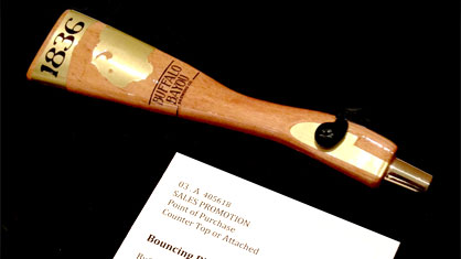 Buffalo Bayou Brewing Company - 1836 Copper Ale Tap Handle