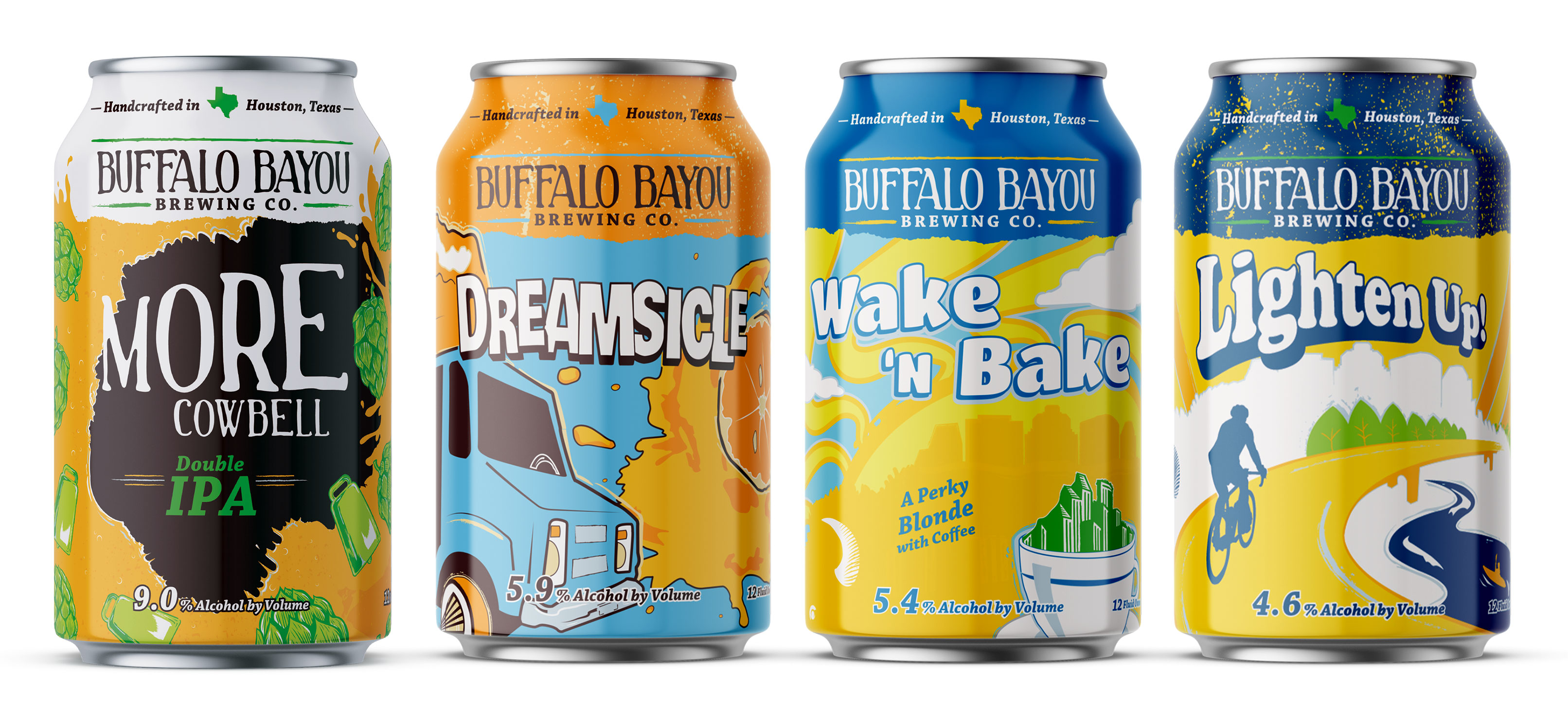 Buffalo Bayou Brewing Company - Craft Beer Cans