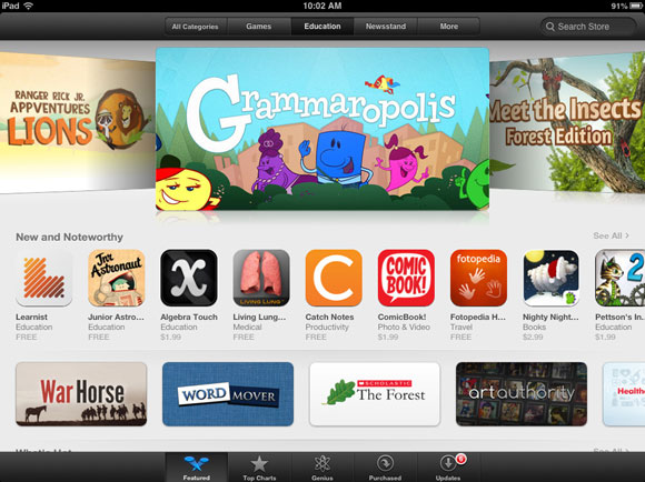 Grammaropolis iPad and iPhone App
