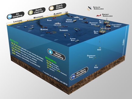BP Gulf Coast Critical Response Graphic