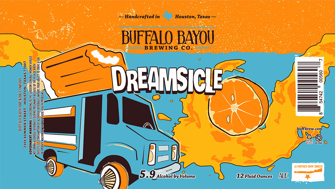 Buffalo Bayou Brewing Company - Dreamsicle Can