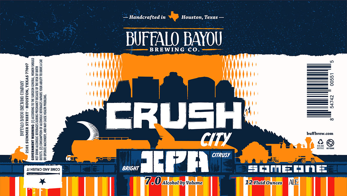 Buffalo Bayou Brewing Company - Crush City Can