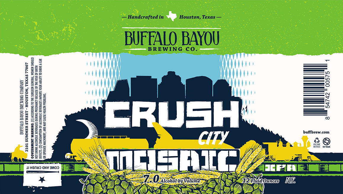 Buffalo Bayou Brewing Company - Crush City Mosaic Can