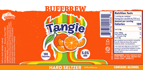 Buffalo Bayou Brewing Company - Tangie Seltzer