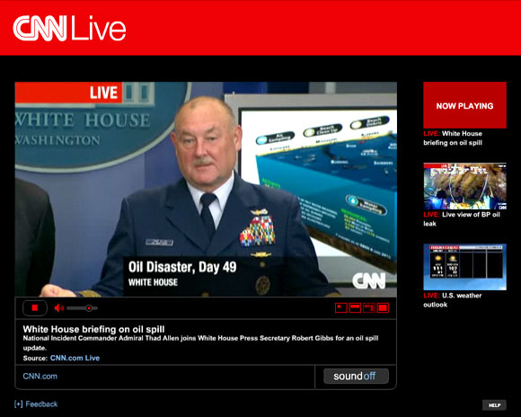 J P Kenny: CNN coverage of BP Gulf Response Efforts
