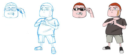 Playground Bully iPhone Game Concept Art